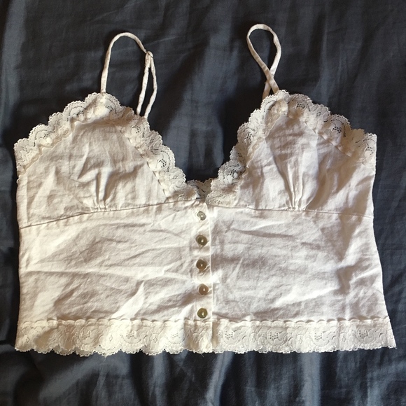 Brandy Melville Tops - Brandy Melville Lace Tank Top